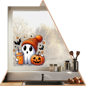 Cute Boo Ablakmatrica [több méretben]