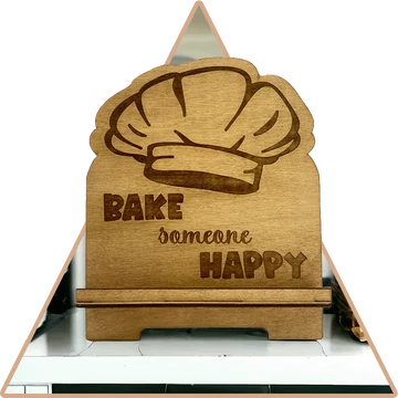 BAKE Receptfüzet Állvány
