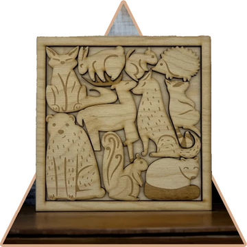 Forest Készségfejlesztő Puzzle