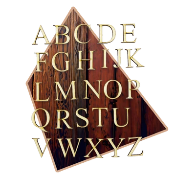 5db-os Kicsi Betűk A-Z-ig 3 cm