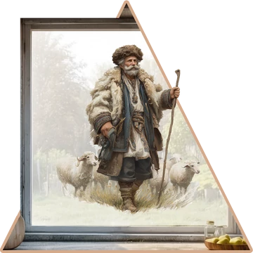 Válaszd ki - Puszták Pásztora | Legendás Magyarország Ablakmatrica [több méretben]