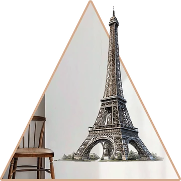 Eiffel Torony NanoMatrica [több méretben]