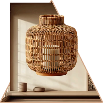 Válaszd ki - Rattan Lámpás NanoMatrica [több méretben]
