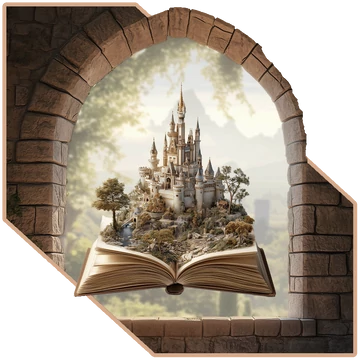 Városi Történet | Fantasy Válogatás Ablakmatrica [több méretben]