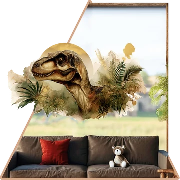 Jurassic Mood Ablakmatrica [több méretben]