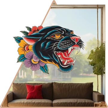 Flash Panther Ablakmatrica [több méretben]
