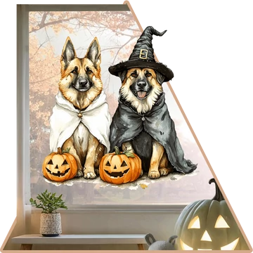 Válaszd ki - Halloween Őrség Ablakmatrica [több méretben]