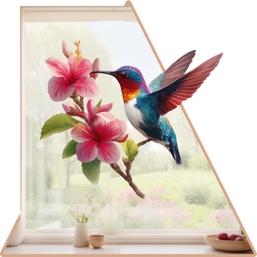 Válaszd ki - Kolibri Flow Ablakmatrica [több méretben]