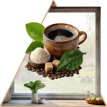 Arabica Délután Ablakmatrica [több méretben]