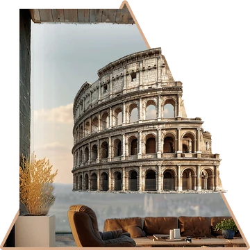 Colosseum Varázsa Ablakmatrica [több méretben]