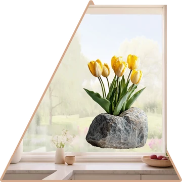 Válaszd ki - Tulipánok Pompája Ablakmatrica [több méretben]