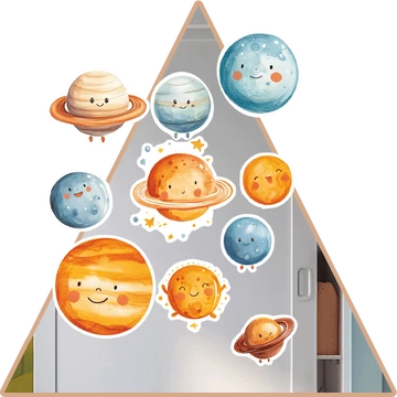 Napközi a Galaxisban Varázsmatrica Szett [több méretben]