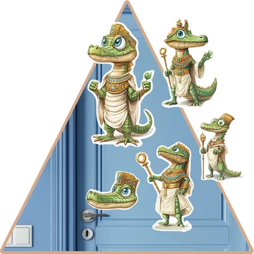 Nílus a Krokodil Varázsmatrica Szett [több méretben]