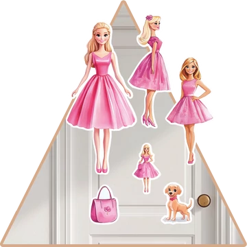 Barbie Daisy Varázsmatrica Szett [több méretben]