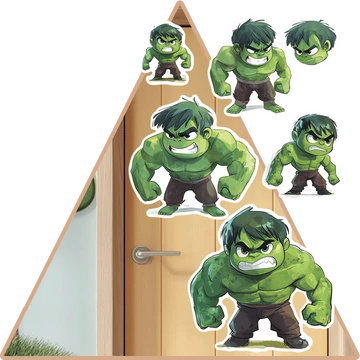 Hulk Ereje Varázsmatrica Szett [több méretben]