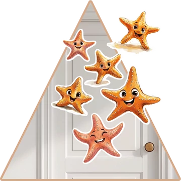 Starry a Tengericsillag Varázsmatrica Szett [több méretben]