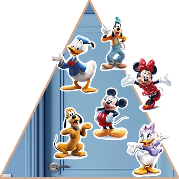 Mickey egér és barátai Varázsmatrica gyűjtemény [több méretben]