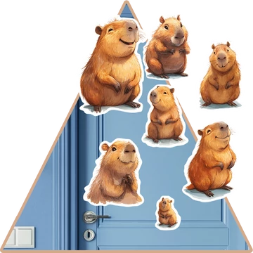 Misu a Capybara Varázsmatrica Szett [több méretben]