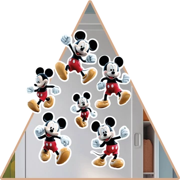  Mickey egér Varázsmatrica Szett [S-méret]