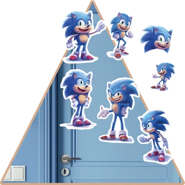 Sonic Varázsmatrica Szett [több méretben]