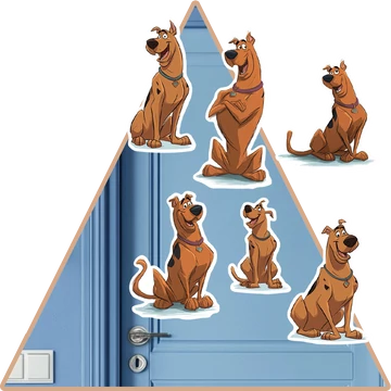 Scooby Doo Varázsmatrica Szett [több méretben]