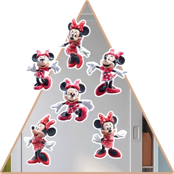 Minnie egér Varázsmatrica Szett [S-méret]