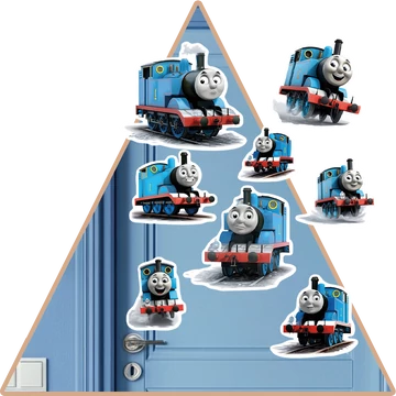 Thomas a gőzmozdony Varázsmatrica szett [több méretben]