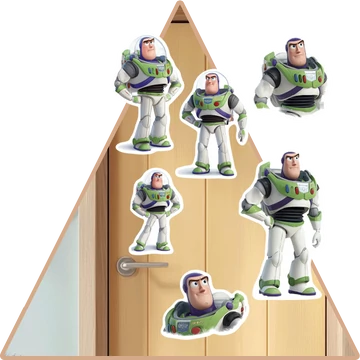 Buzz Lightyear - Toy Story Varázsmatrica Szett [több méretben]