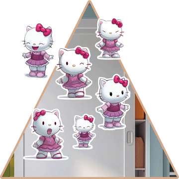 Hello Kitty Varázsmatrica Szett [több méretben]