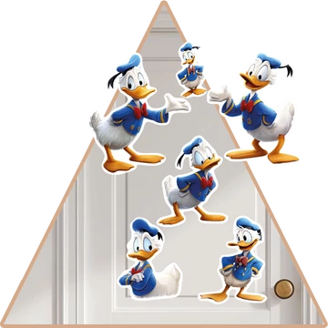 Donald kacsa Varázsmatrica szett [több méretben]