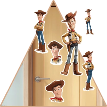 Woody - Toy Story Varázsmatrica Szett [több méretben]