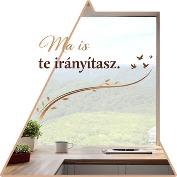 Te irányítasz Motivációs Ablakmatrica [több méretben]