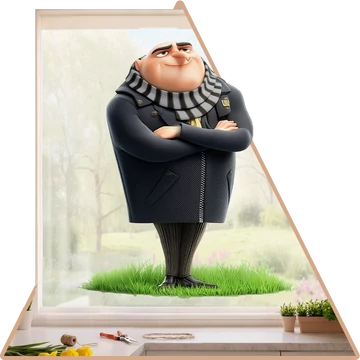 Felonius Gru Ablakmatrica [több méretben]