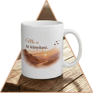 Te irányítasz Motivációs Basic Bögre