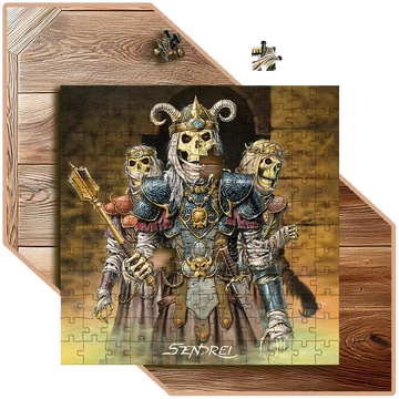 Csontvázkirályok Alkuja | SzendreiArt sorozat Praktikus Puzzle