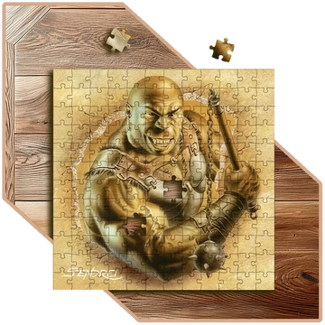 A Káosz Mosolya | SzendreiArt sorozat Praktikus Puzzle