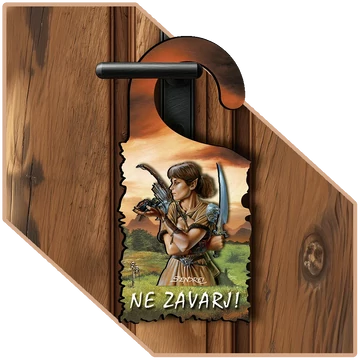 Gwynda – Nekromanta Elszántság | SzendreiArt sorozat Praktikus Kilincsakasztó