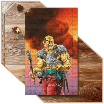 A Káosz Szava | SzendreiArt sorozat Praktikus Puzzle