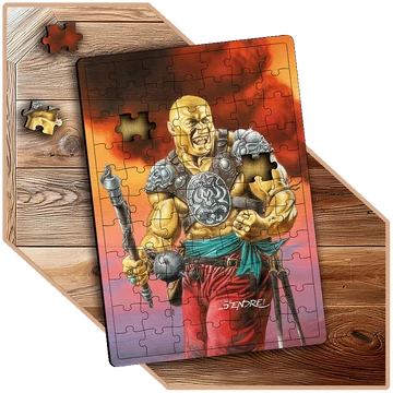 A Káosz Szava | SzendreiArt sorozat Stílusos Puzzle