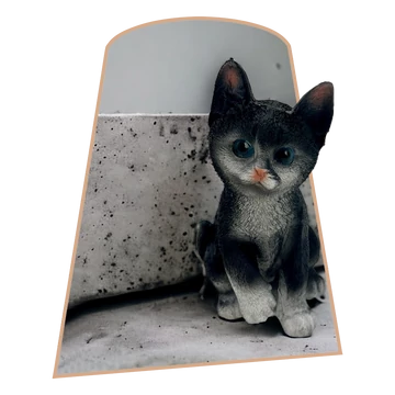 Fekete Cica Figura