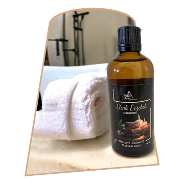 Élénk Érzékek Melegítő - Élénkítő Masszázsolaj 100 ml
