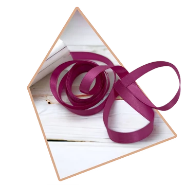 Fuxia Szatén Szalag 10mmx2m