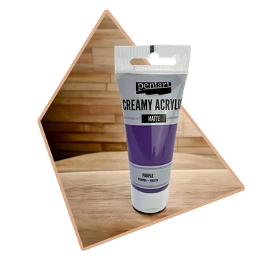 Matt Lila Krémes Akrilfesték 60ml