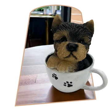 Bögrés Yorkie figura