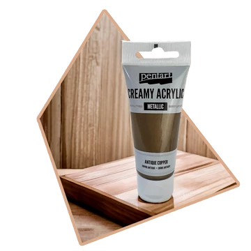Metál Antikréz Krémes Akrilfesték 60ml