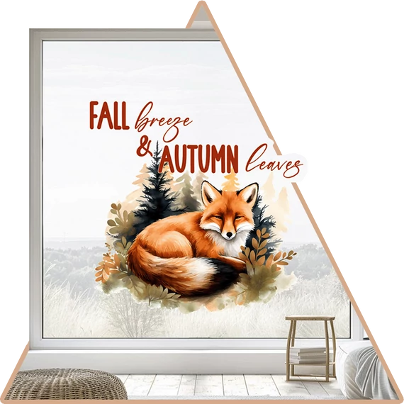 Fall Breeze Ablakmatrica [M-méret]