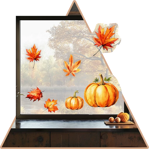 Crispy Leaf - Ablakmatrica szett [XL-méret]