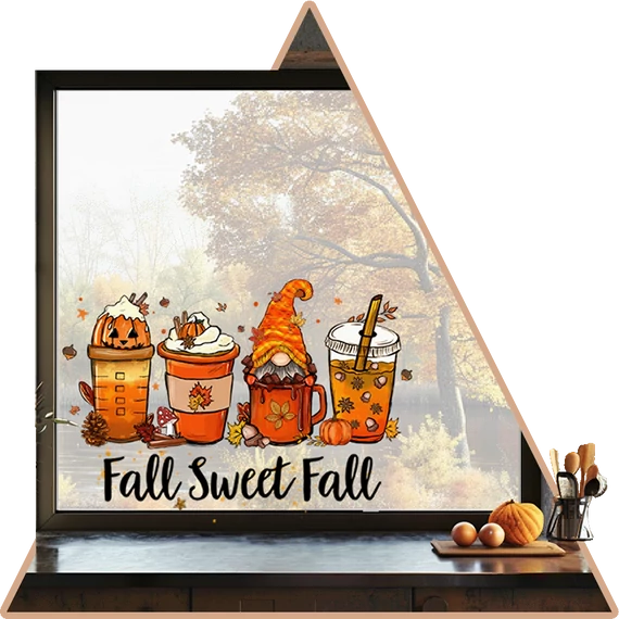Autumn Chocolate Ablakmatrica [L-méret]