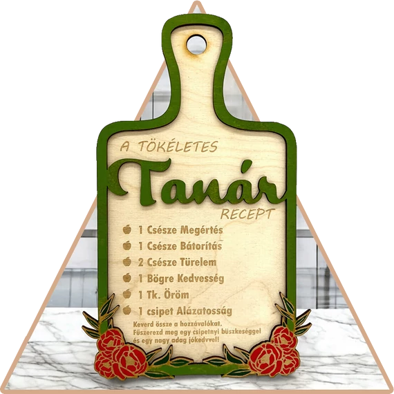Tökéletes Tanár - Ajándék Tábla