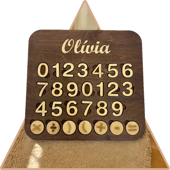 Névre szóló Matek Móka Puzzle